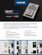 Thumbnail for Literature PDF Weiser Smartcode Keypad Deadbolt Sell Sheet